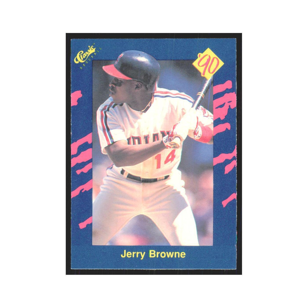 1990 Classic Jerry Browne Indians #53