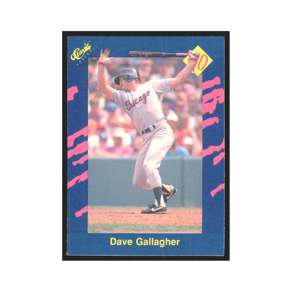 1990 Classic Dave Gallagher White Sox #49