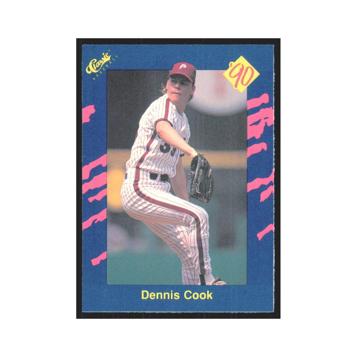 1990 Classic Dennis Cook Phillies #80