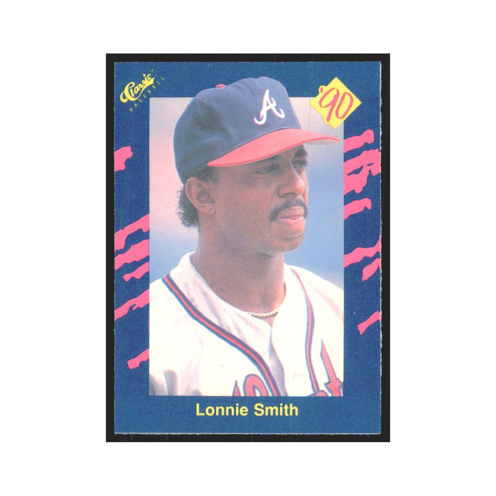 1990 Classic Lonnie Smith Braves #52