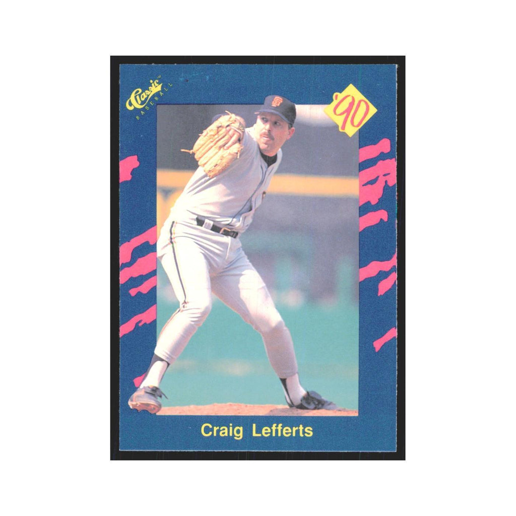 1990 Classic Craig Lefferts Giants #109