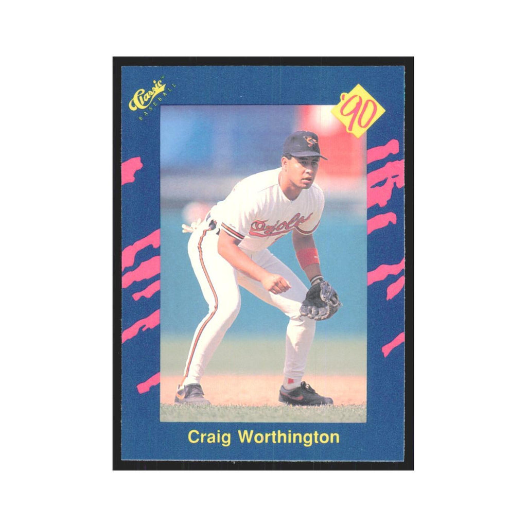 1990 Classic Craig Worthington Orioles #31