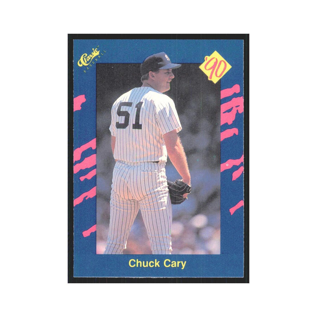 1990 Classic Chuck Cary Yankees #125