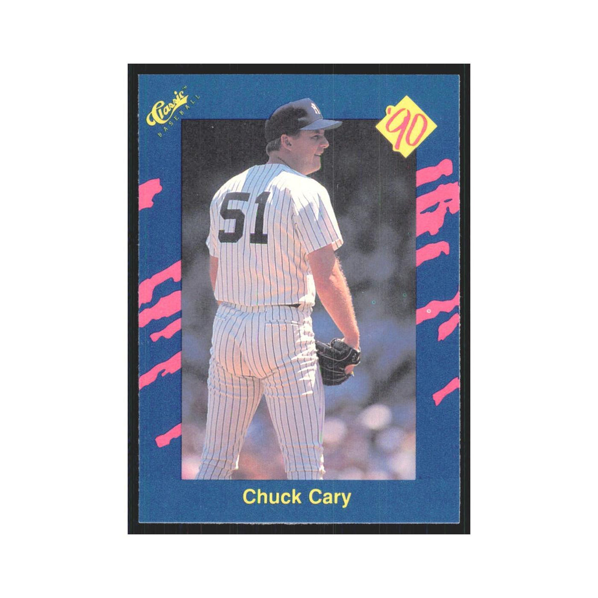 1990 Classic Chuck Cary Yankees #125
