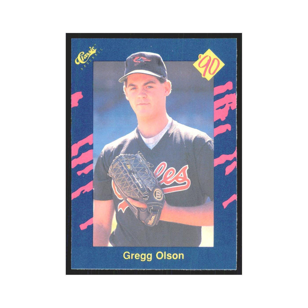 1990 Classic Gregg Olson Orioles #3