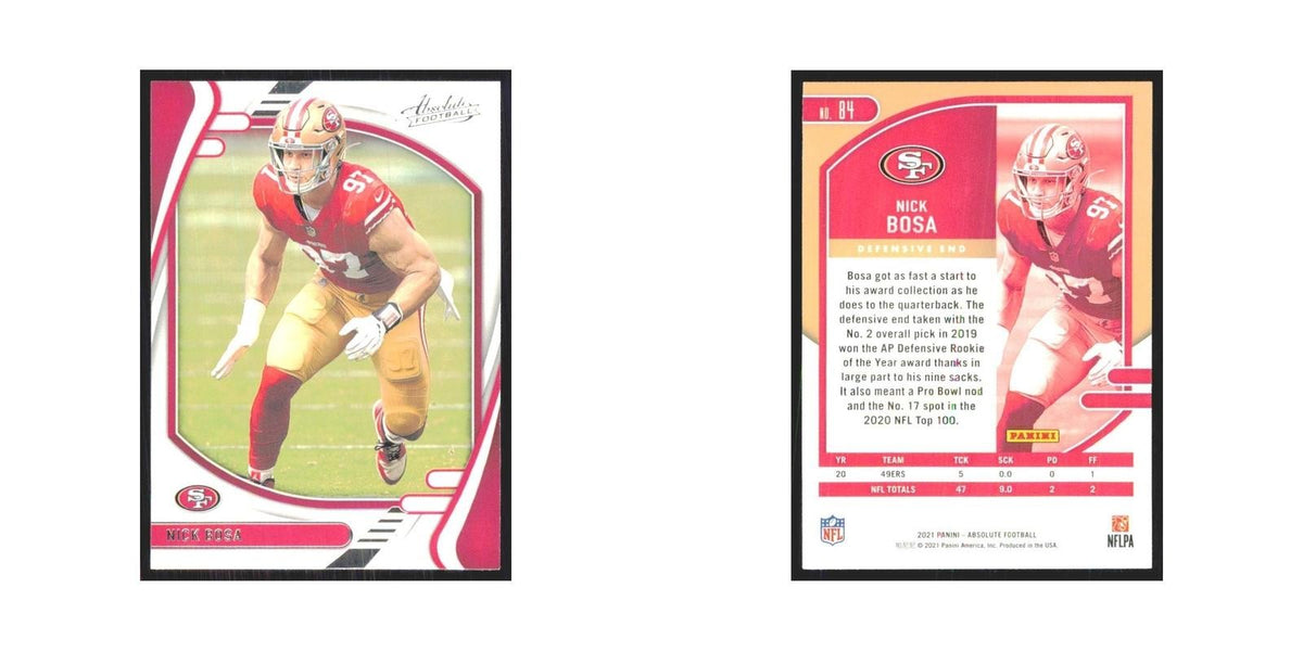 2021 Panini Absolute Nick Bosa 49ers #84