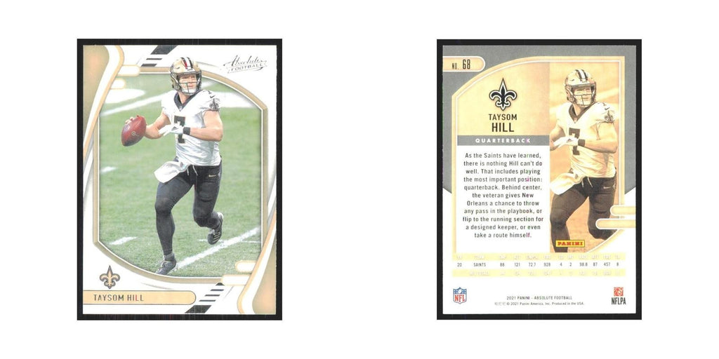 2021 Panini Absolute Taysom Hill Saints #68