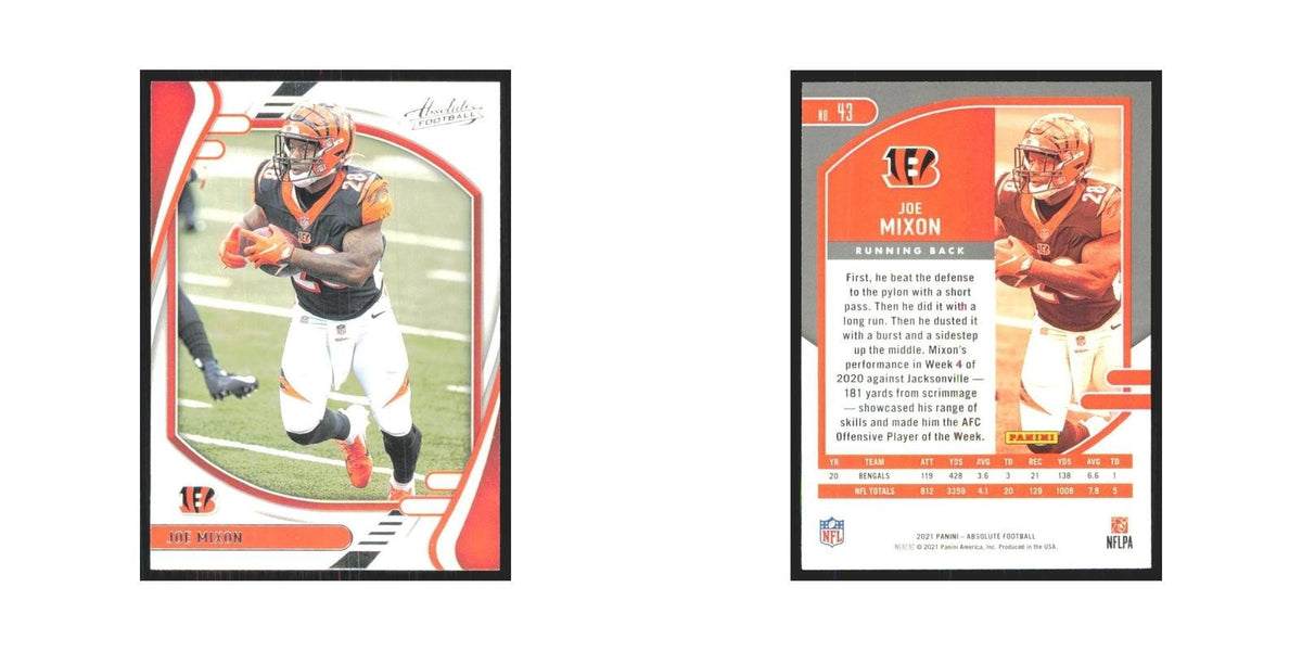 2021 Panini Absolute Joe Mixon Bengals #43