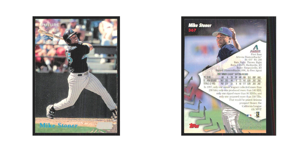 1998 Stadium Club Mike Stoner Diamondbacks #367