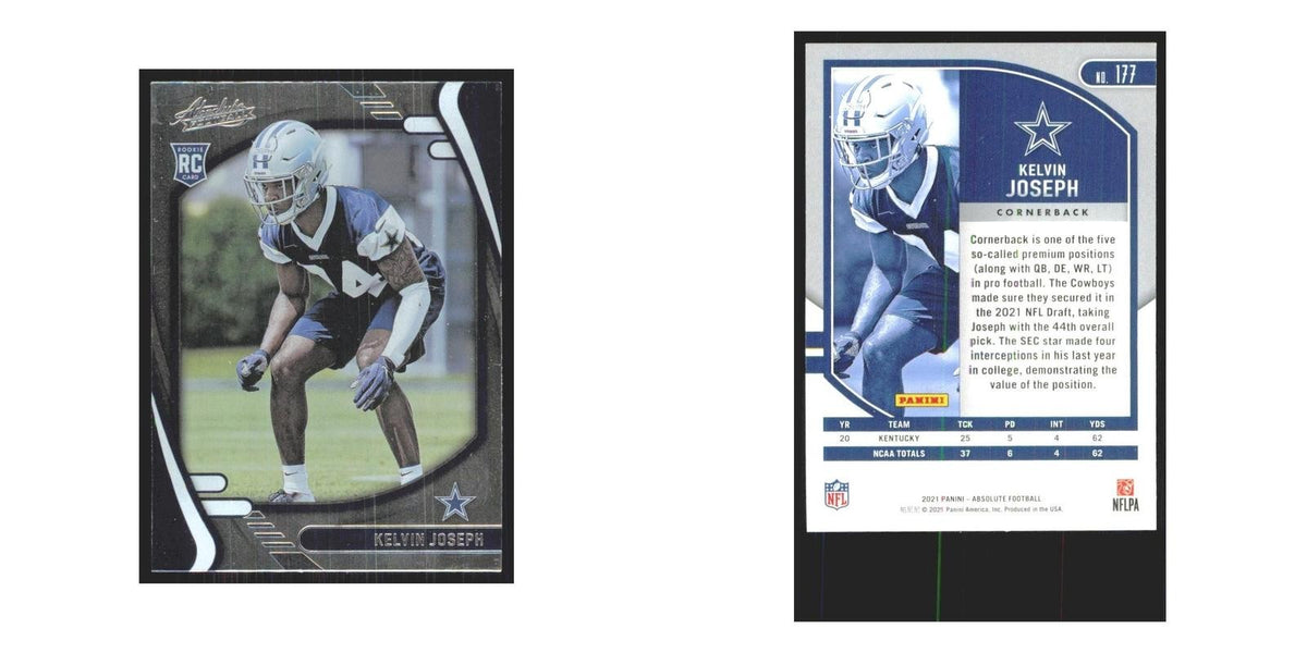 2021 Panini Absolute Kelvin Joseph RC Cowboys #177