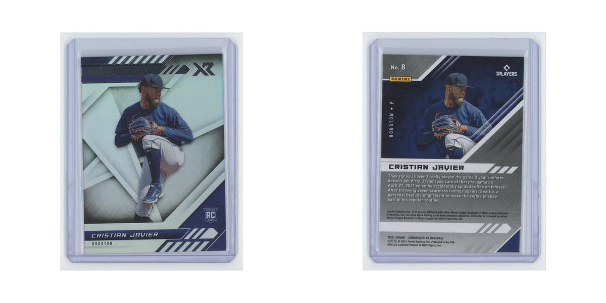 Cristian Javier Rookie 2021 Panini Chronicles XR #8 Houston Astros NM