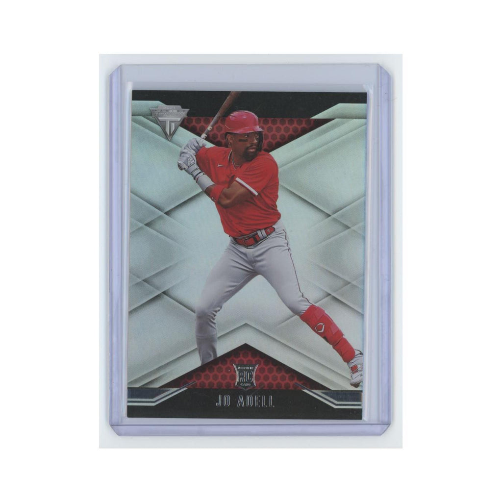 Jo Adell Rookie 2021 Panini Chronicles Titanium #1 Los Angeles Angels NM