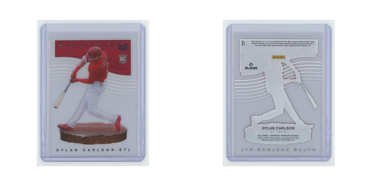 Dylan Carlson Rookie 2021 Panini Chronicles Magnitude #21 St. Louis Cardinals NM