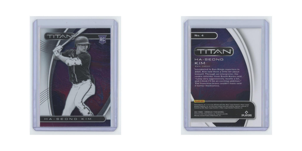 Ha-Seong Kim Rookie 2021 Panini Chronicles Titan #4 San Diego Padres NM