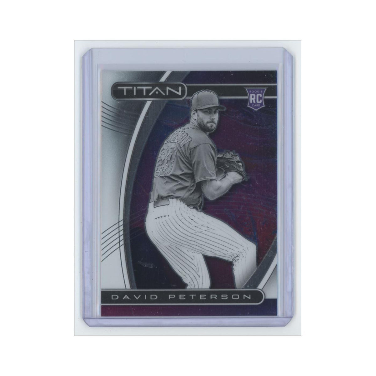 David Peterson Rookie 2021 Panini Chronicles Titan #15 New York Mets NM