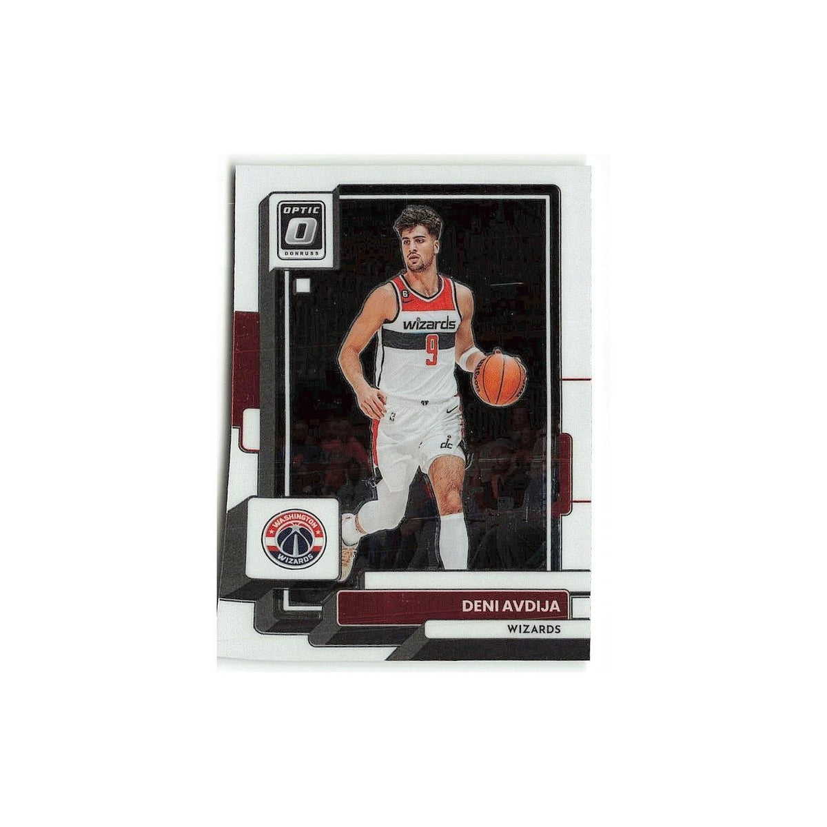 Deni Avdija 2022 Donruss Optic #141 Washington Wizards Basketball Card NM