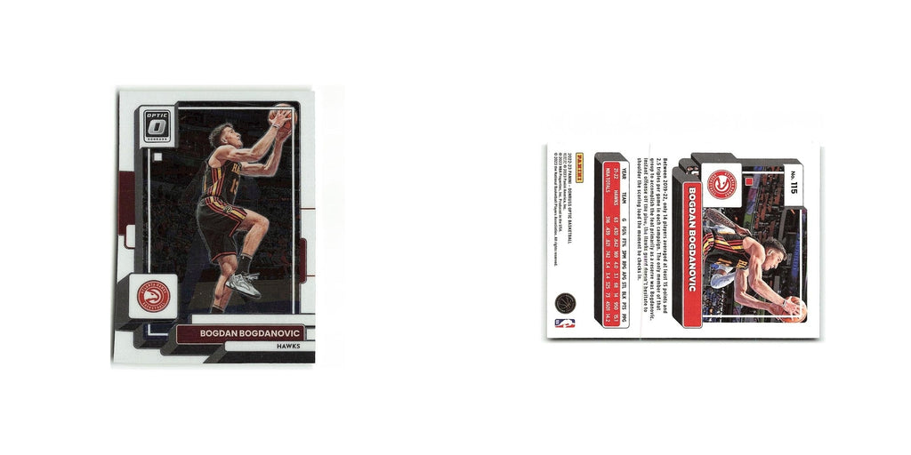 Bogdan Bogdanovic 2022 Donruss Optic #115 Atlanta Hawks Basketball Card NM