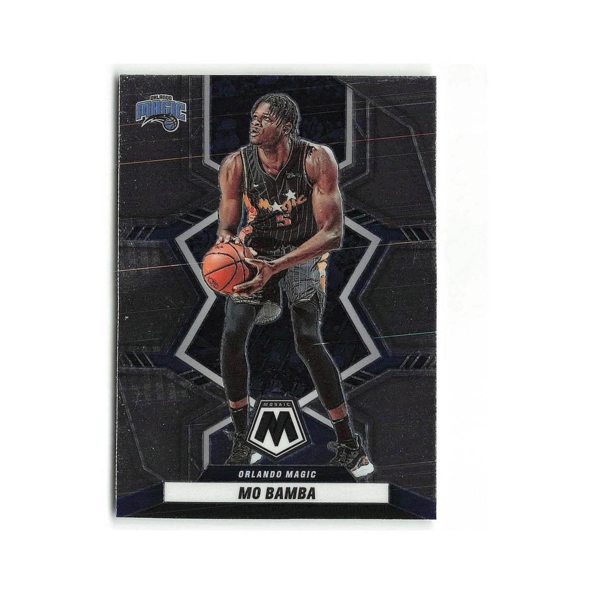 Mo Bamba 2021 Panini Mosaic #93 Orlando Magic Basketball Card NM