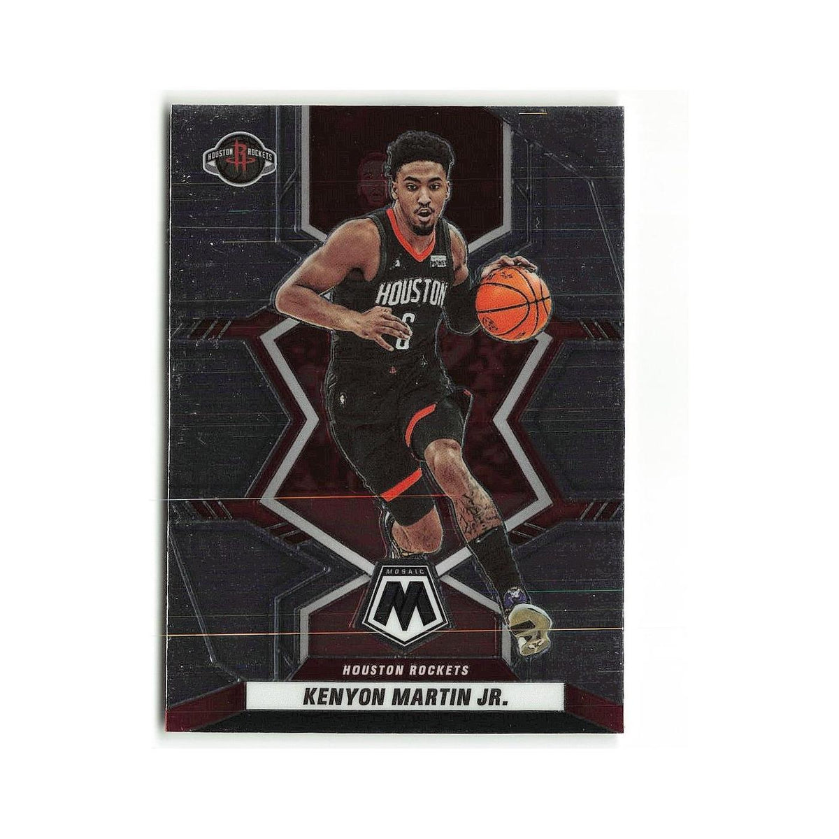 Kenyon Martin Jr. 2021 Panini Mosaic #45 Houston Rockets Basketball Card NM