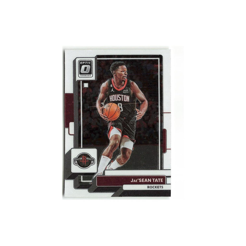 Jae'Sean Tate 2022 Donruss Optic #191 Houston Rockets Basketball Card NM