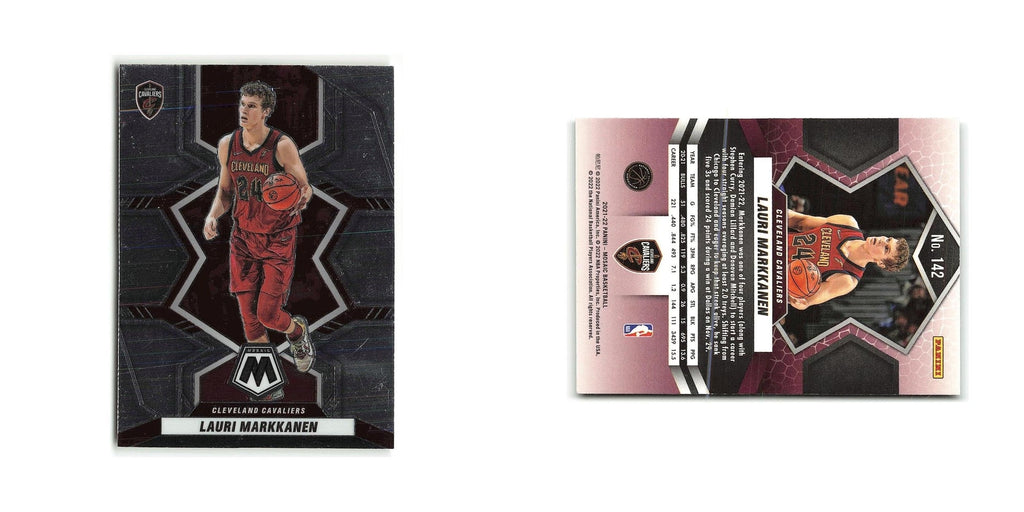 Lauri Markkanen 2021 Panini Mosaic #142 Cleveland Cavaliers Basketball Card NM
