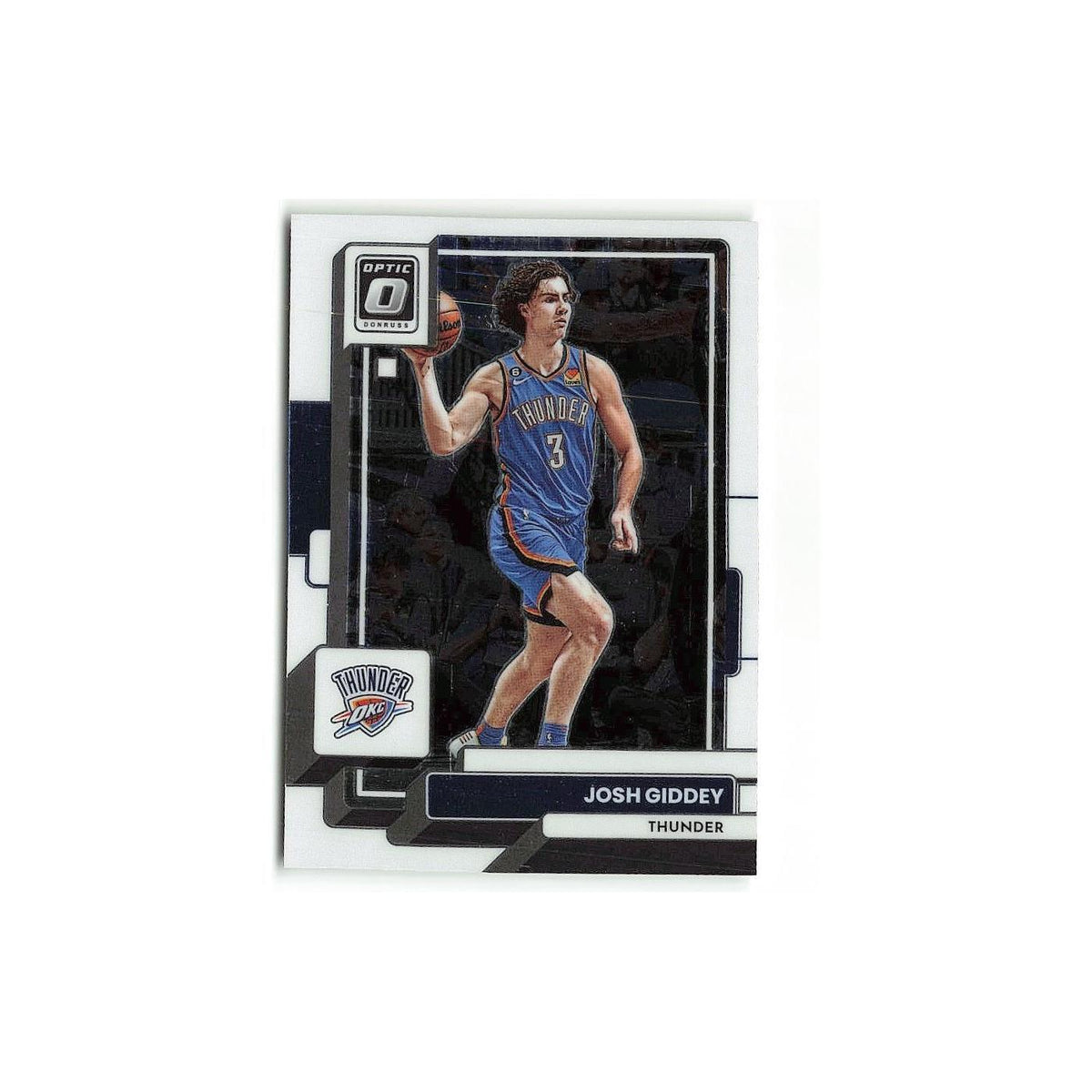 Josh Giddey 2022 Donruss Optic #43 Oklahoma City Thunder Basketball Card NM