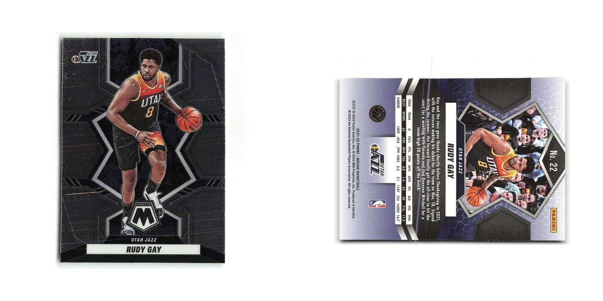 Rudy Gay 2021 Panini Mosaic #22 Utah Jazz Basketball Card NM