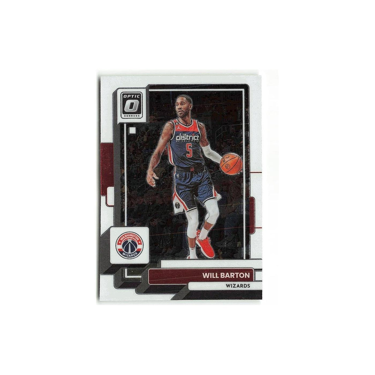 Will Barton 2022 Donruss Optic #166 Washington Wizards Basketball Card NM