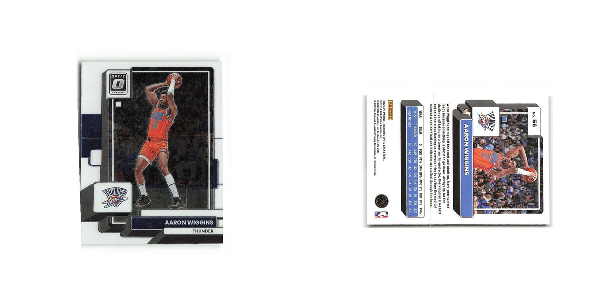 Aaron Wiggins 2022 Donruss Optic #56 Oklahoma City Thunder Basketball Card NM