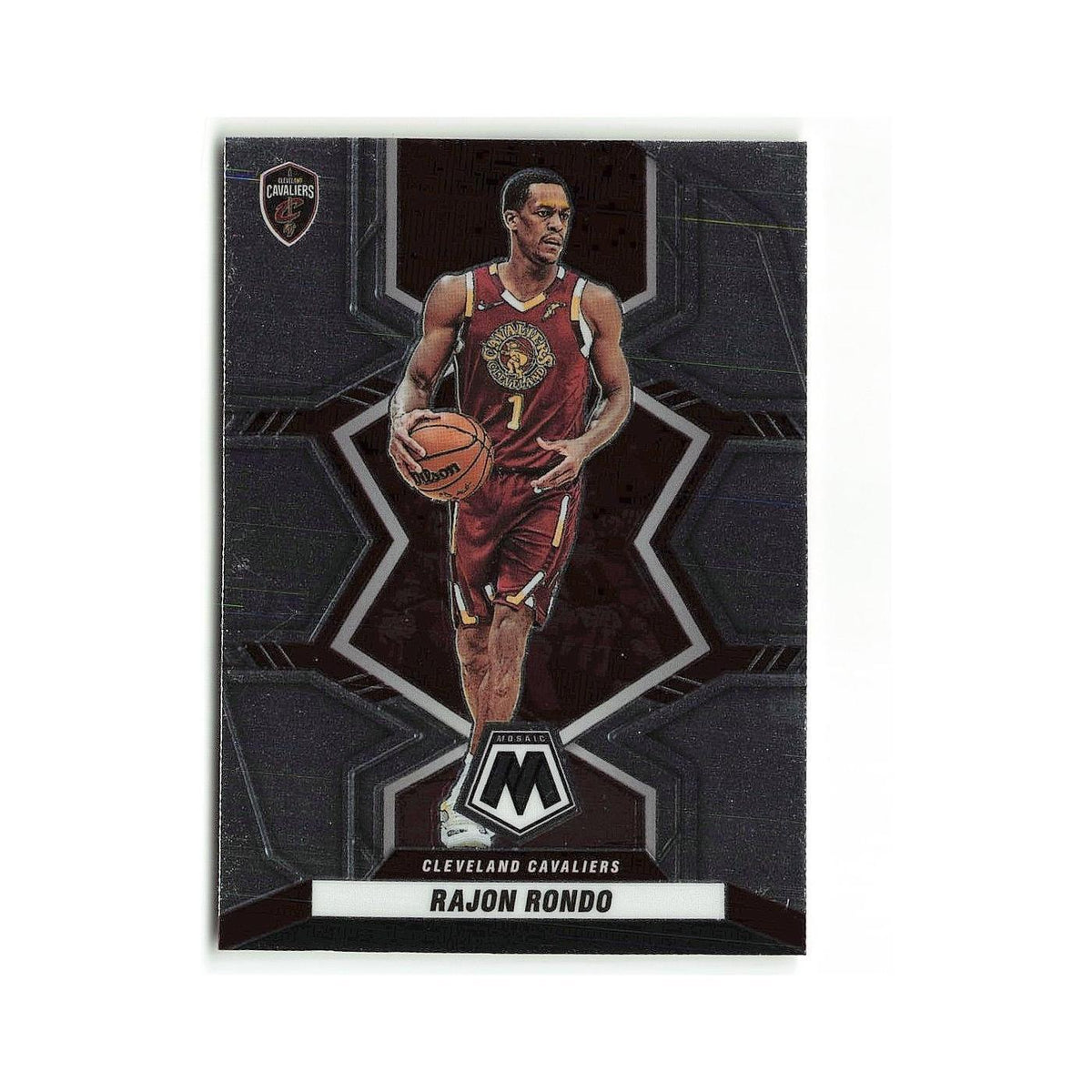 Rajon Rondo 2021 Panini Mosaic #74 Cleveland Cavaliers Basketball Card NM