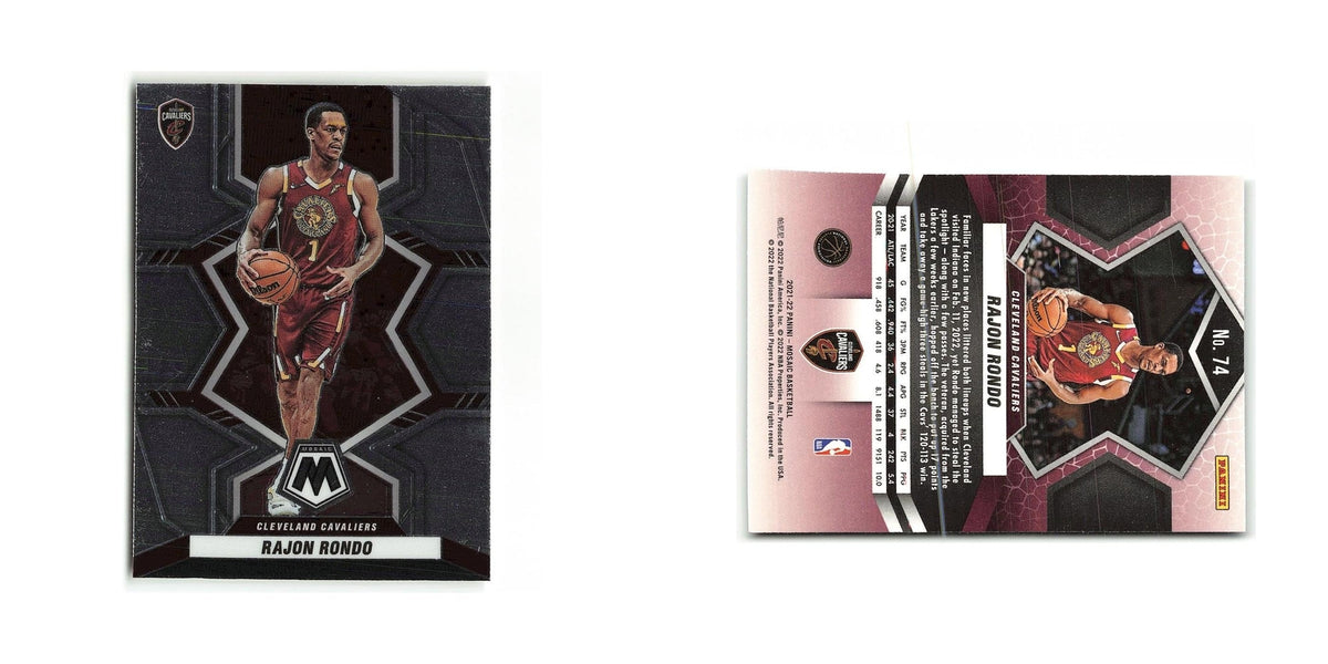 Rajon Rondo 2021 Panini Mosaic #74 Cleveland Cavaliers Basketball Card NM