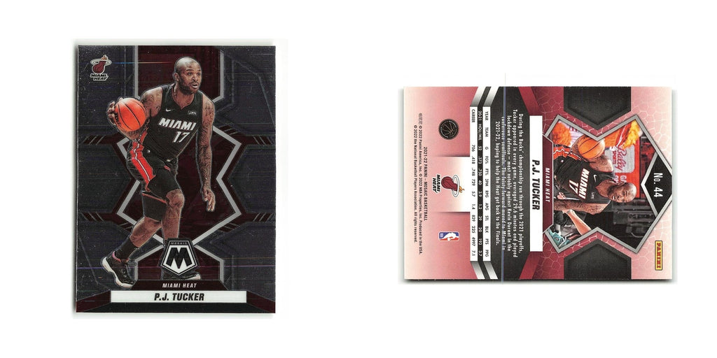 P.J. Tucker 2021 Panini Mosaic #44 Miami Heat Basketball Card NM
