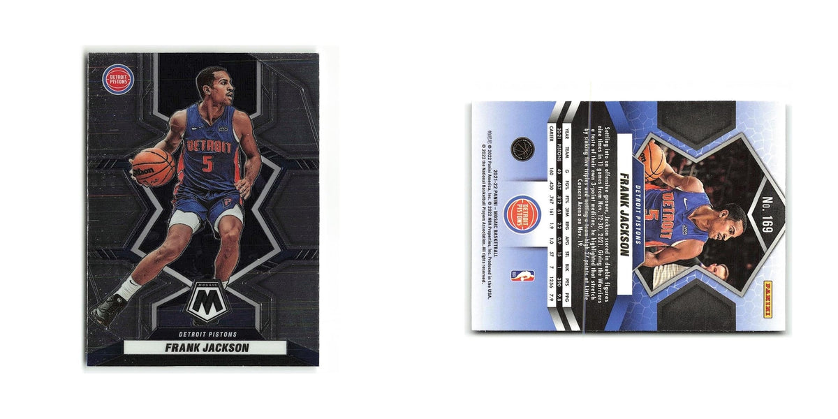 Frank Jackson 2021 Panini Mosaic #169 Detroit Pistons Basketball Card NM