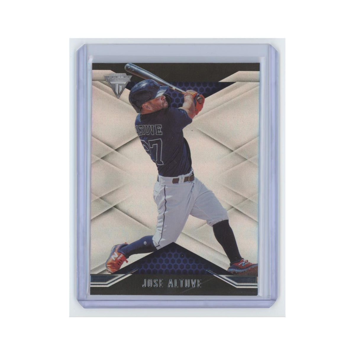 Jose Altuve 2021 Panini Chronicles Titanium #17 Houston Astros Baseball Card NM