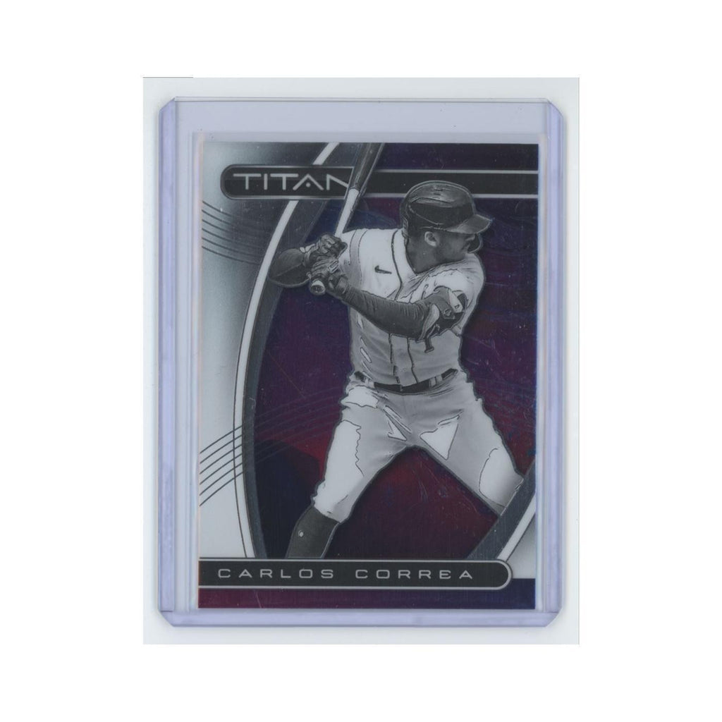 Carlos Correa 2021 Panini Chronicles Titan #21 Houston Astros Baseball Card NM