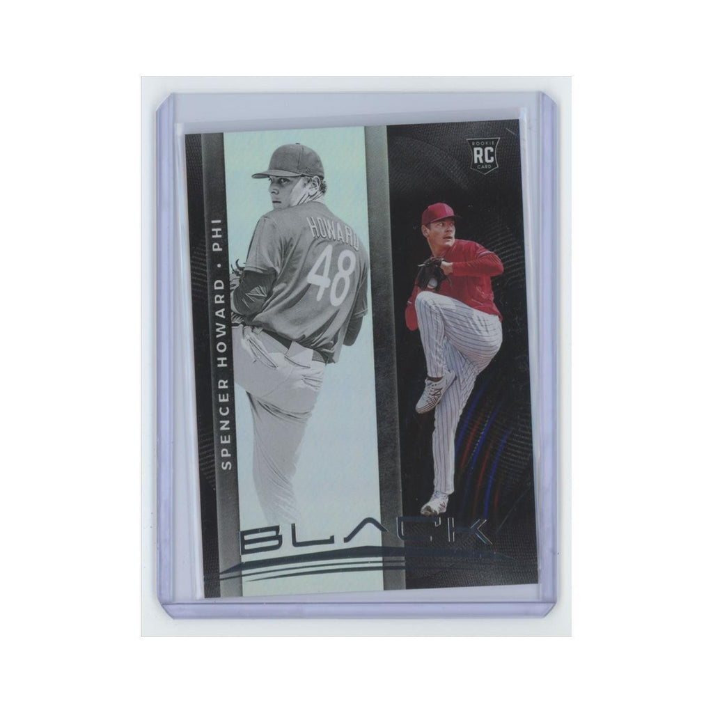 Spencer Howard Rookie 2021 Panini Chronicles Black #12 Philadelphia Phillies NM
