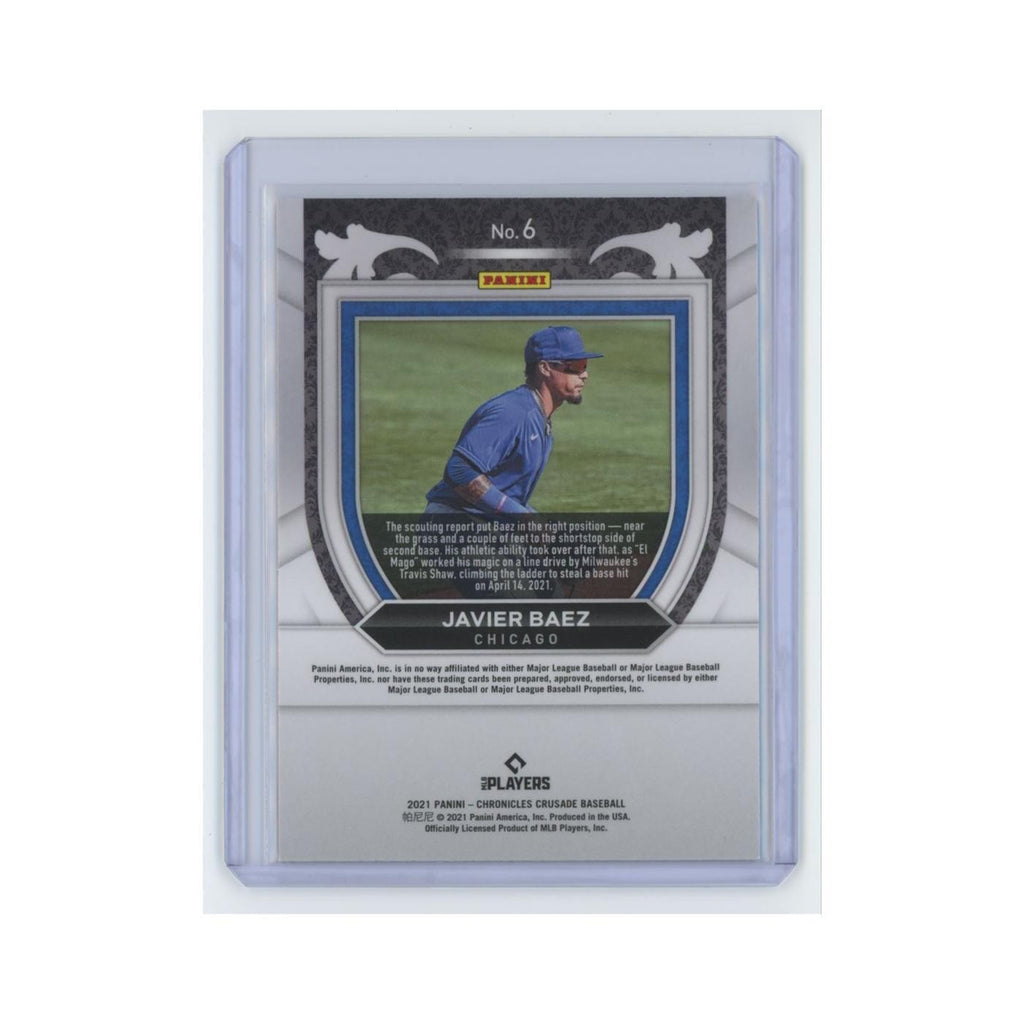Javier Baez Rookie 2021 Panini Chronicles Crusade #6 Chicago Cubs NM