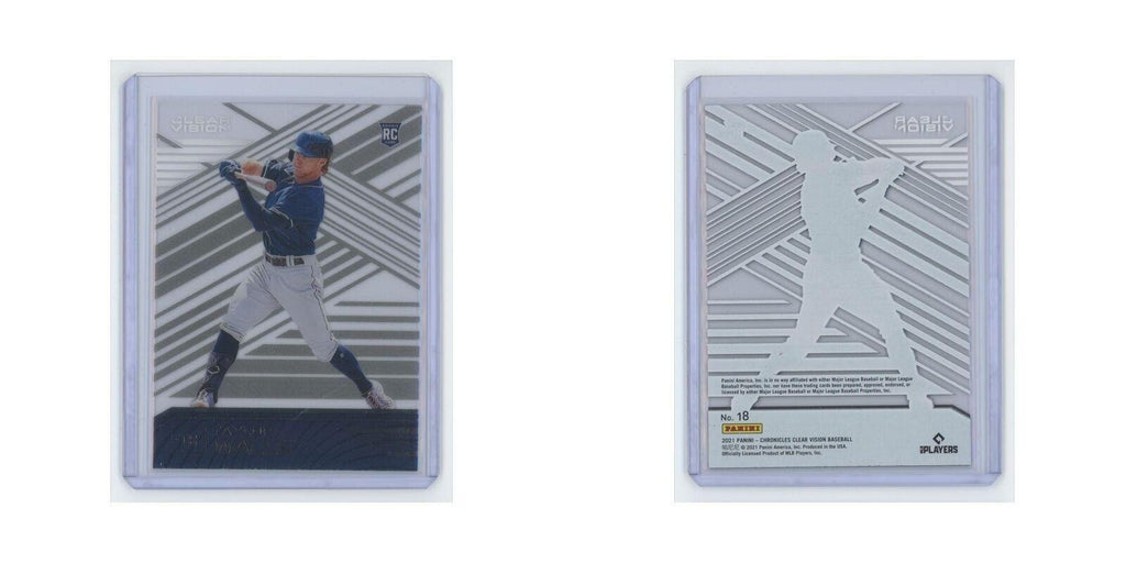 Taylor Walls Rookie 2021 Panini Chronicles Clear Vision #18 Baseball Card NM