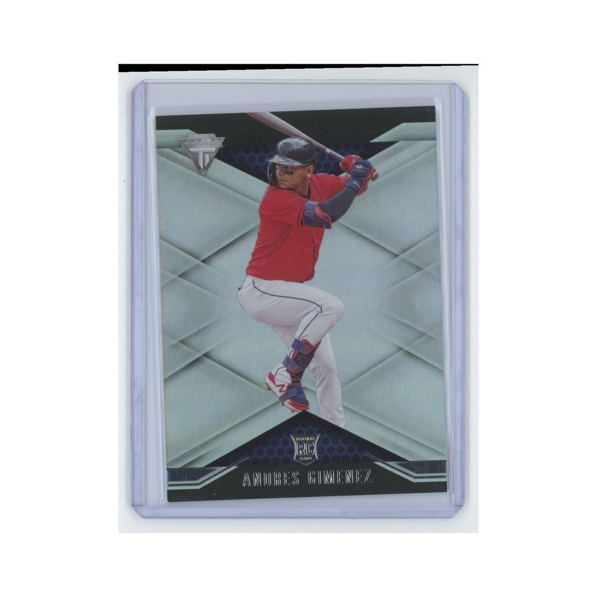 Andres Gimenez Rookie 2021 Panini Chronicles Titanium #14 Cleveland Indians NM
