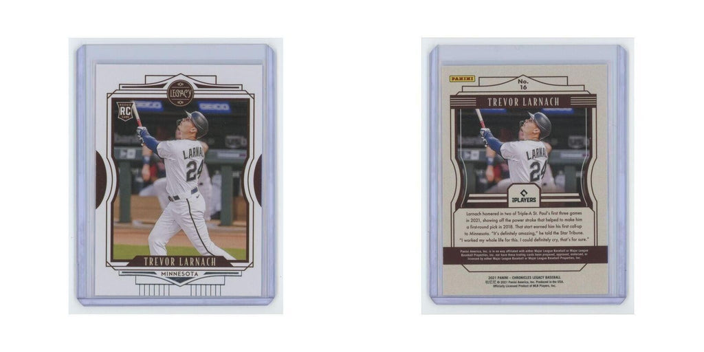 Trevor Larnach Rookie 2021 Panini Chronicles Legacy #16 Minnesota Twins NM