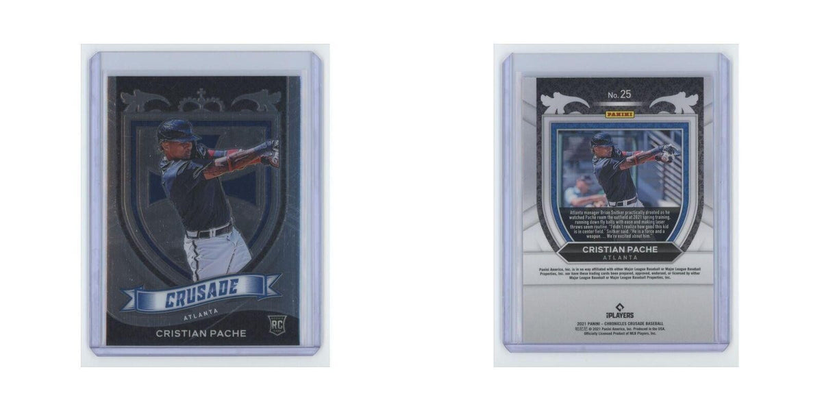 Cristian Pache Rookie 2021 Panini Chronicles Crusade #25 Atlanta Braves NM