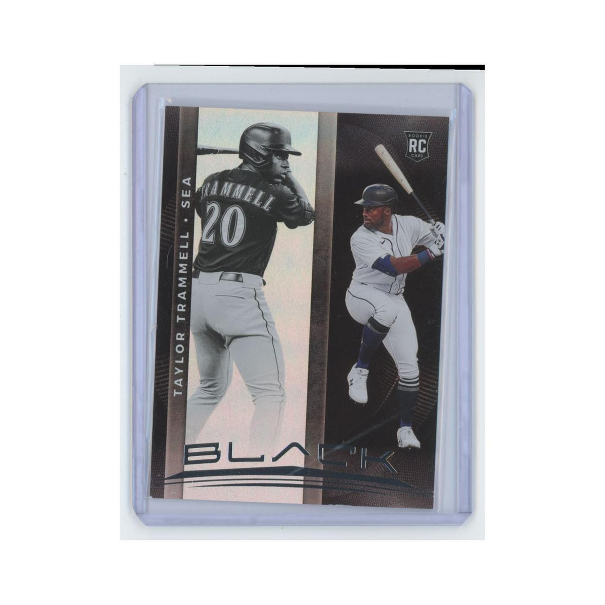 Taylor Trammell Rookie 2021 Panini Chronicles Black #13 Seattle Mariners NM