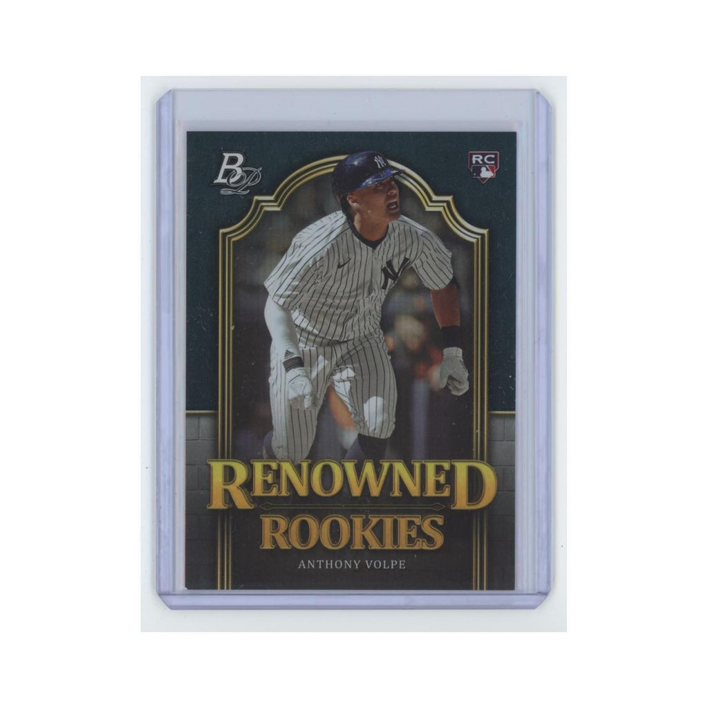 Anthony Volpe Rookie 2023 Bowman Platinum Renowned Rookies #RR-20 Yankees NM