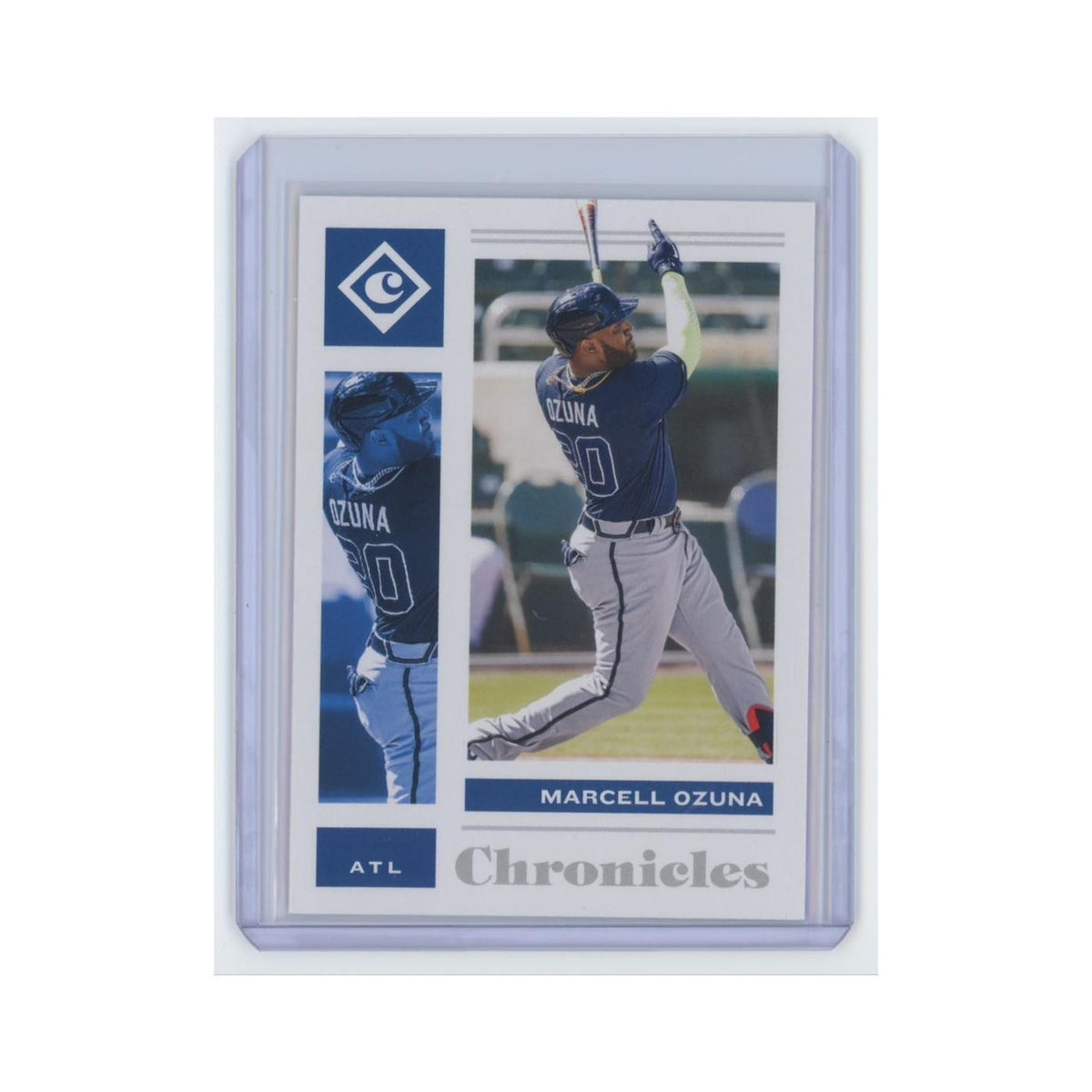 Marcell Ozuna 2021 Panini Chronicles Legacy #46 Atlanta Braves Baseball Card NM