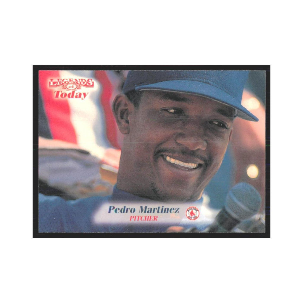 1998 Fleer Legends Of Today Pedro Martinez Red Sox #110