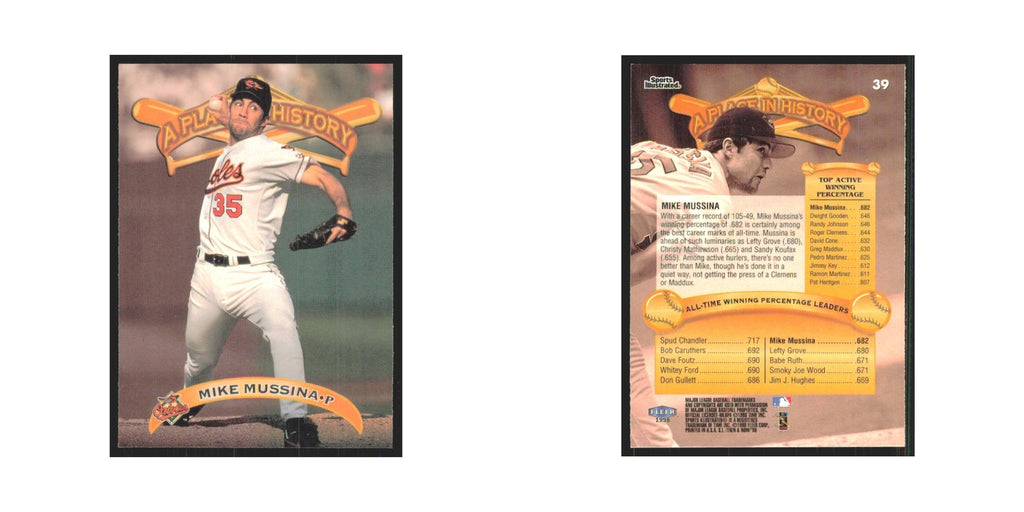 1998 Fleer Legends Of Today Pedro Martinez Red Sox #39