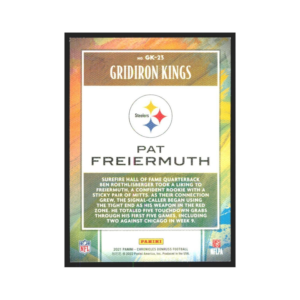 2021 Panini Chronicles Pat Freiermuth Steelers #GK-23