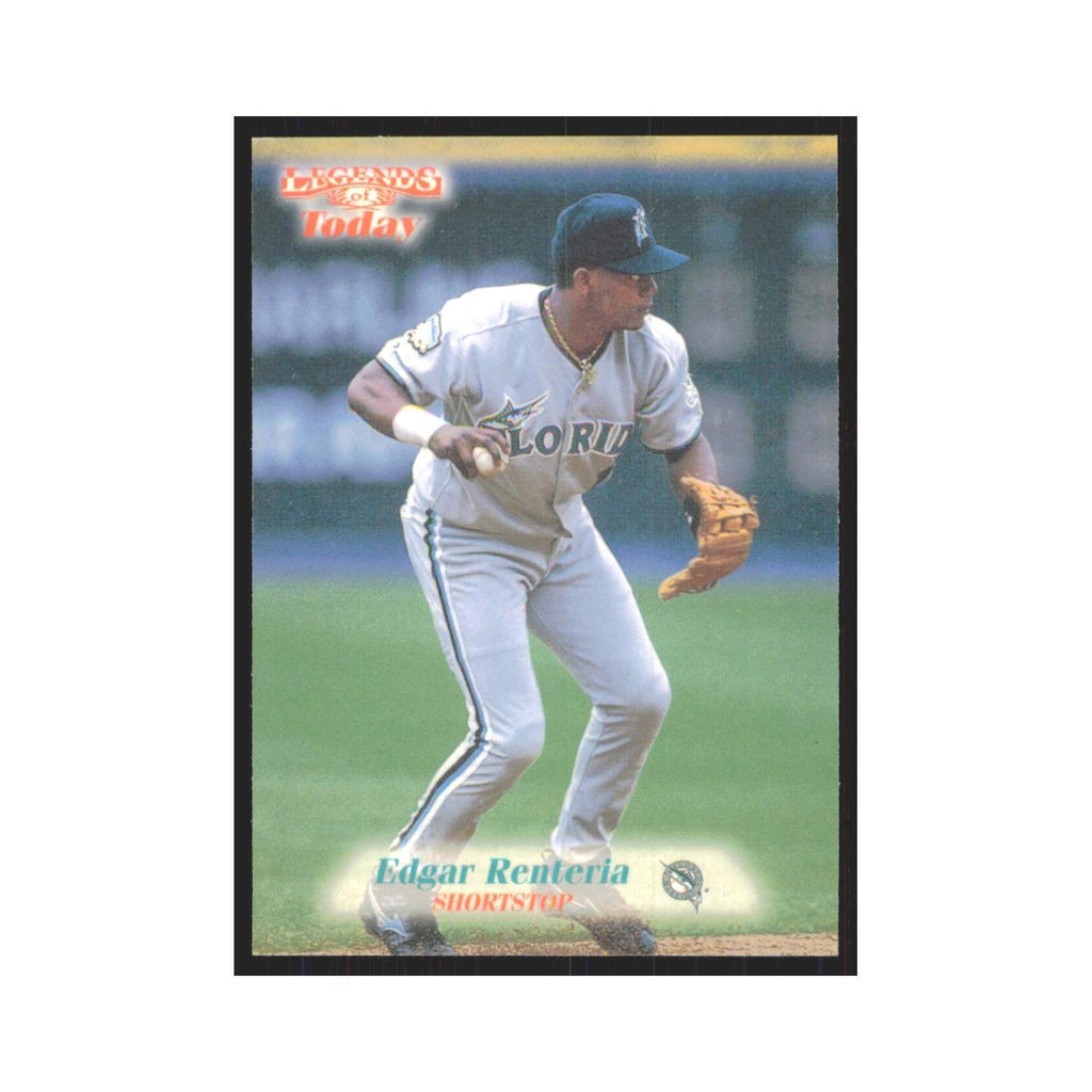 1998 Fleer Legends of Today Edgar Renteria Florida Marlins #123