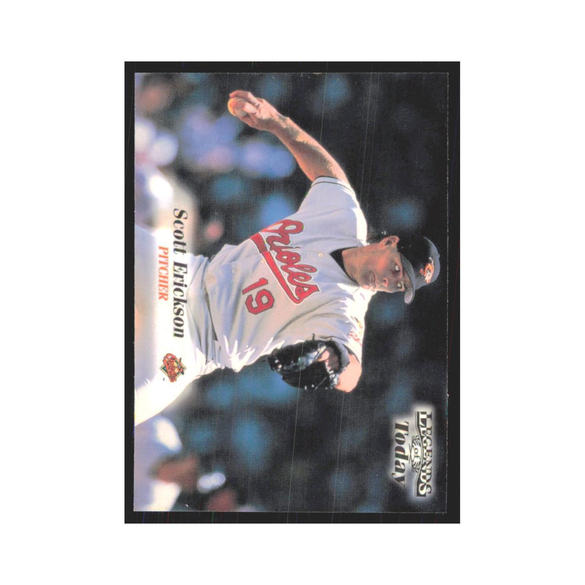 1998 Fleer Legends of Today Scott Erickson Orioles #77
