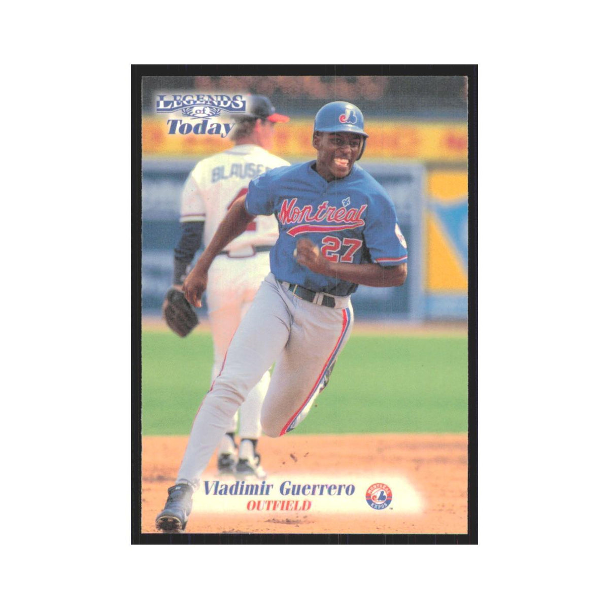 1998 Fleer Legends of Today Vladimir Guerrero Montreal Expos #89